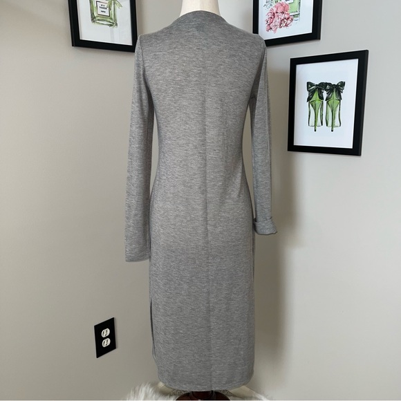 🐰 Forever 21 Lightweight Front Button Cardigan Sweater Dress - Picture 11 of 15